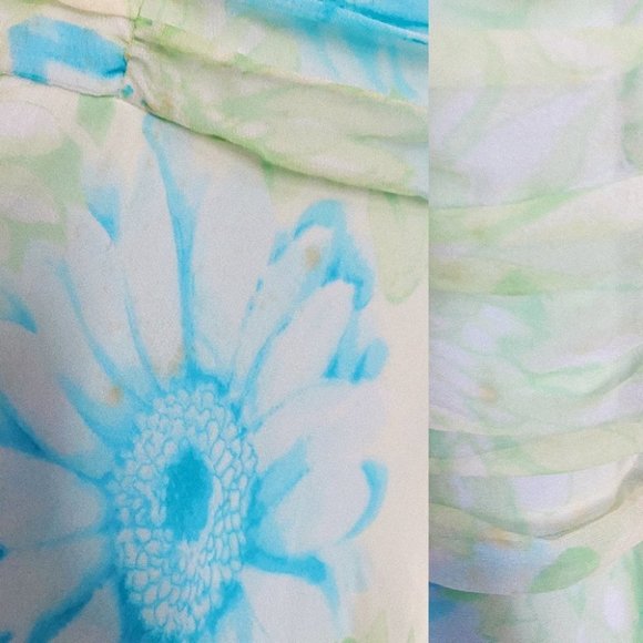 Hi studio by jonathan martin size 6 y2k vintage dress shell 100% silk - Picture 4 of 5